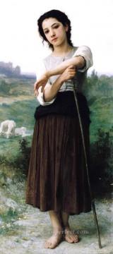  Bergere Pintura - Realismo de Bergère William Adolphe Bouguereau